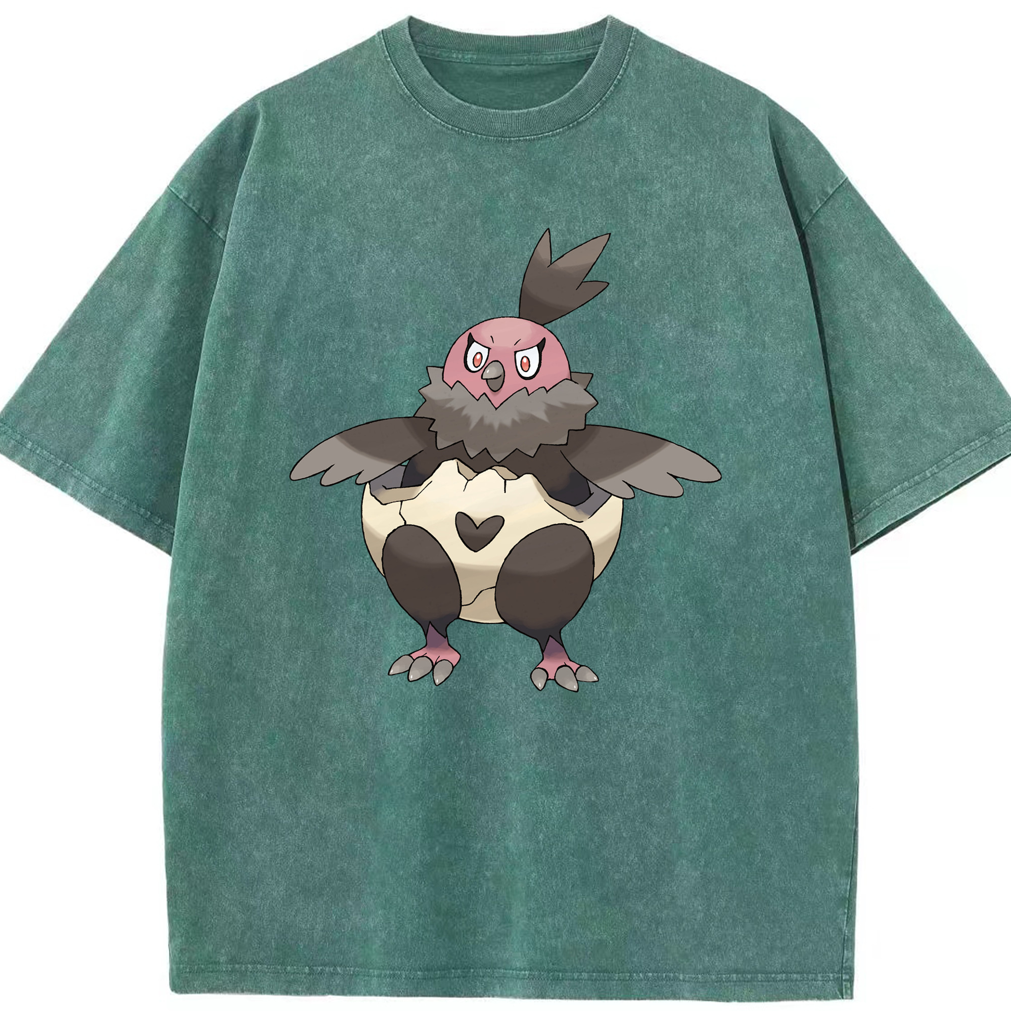 （画像用） ポケットモンスター Pokémon 綿100% ヴィンテージ風 半袖Tシャツ（フロントプリント）